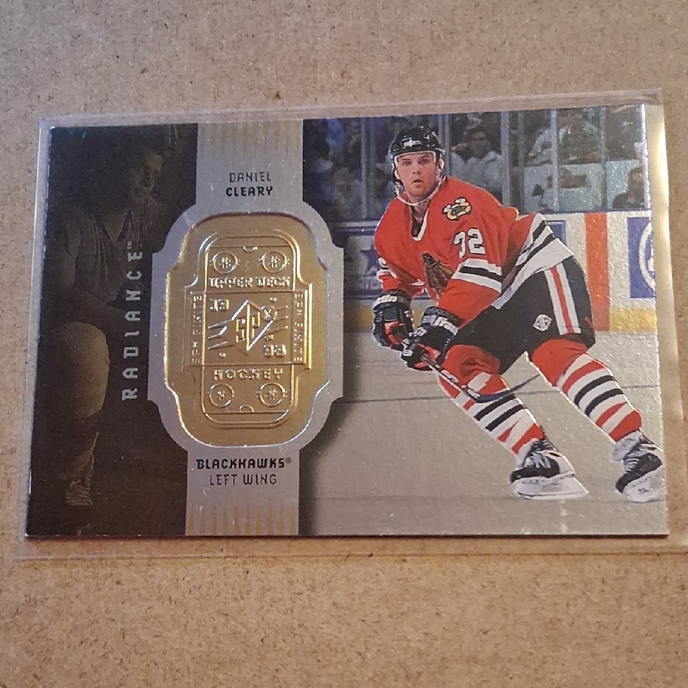 #'d Daniel Cleary Hockey Card